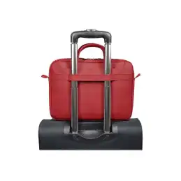 PORT Zurich - Sacoche pour ordinateur portable - chargement par le haut - 14" - 15.6" - rouge (110312)_2